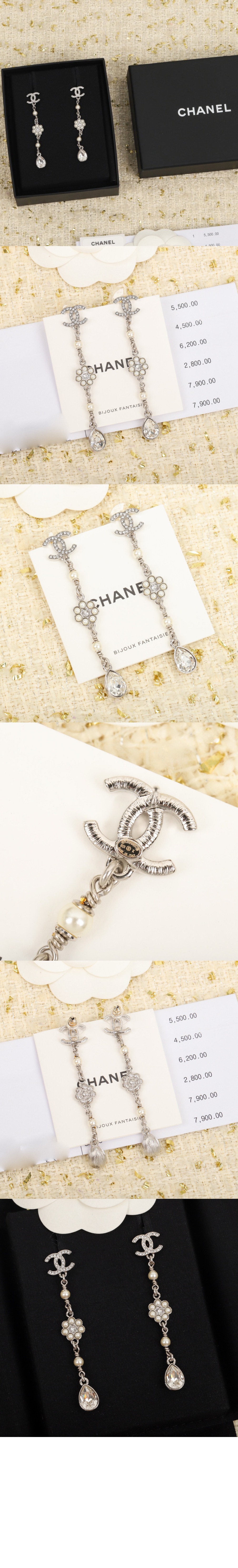 꽃 진주 귀걸이   AB7137 > Etc - 기타제품