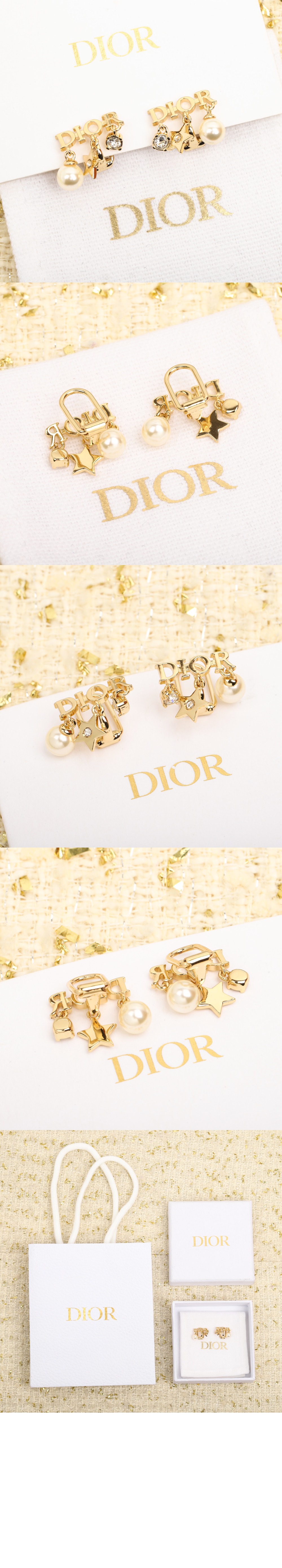 Dio(r)evolution 클립 귀걸이 E1680 > 디올