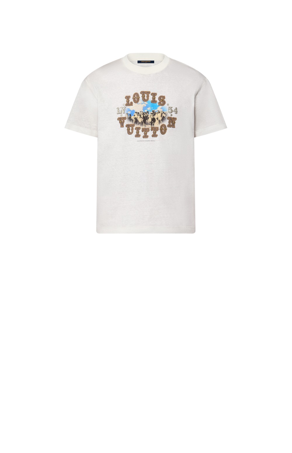 그래픽 코튼 앤드 리넨 블렌드 티셔츠 > Etc - 기타제품