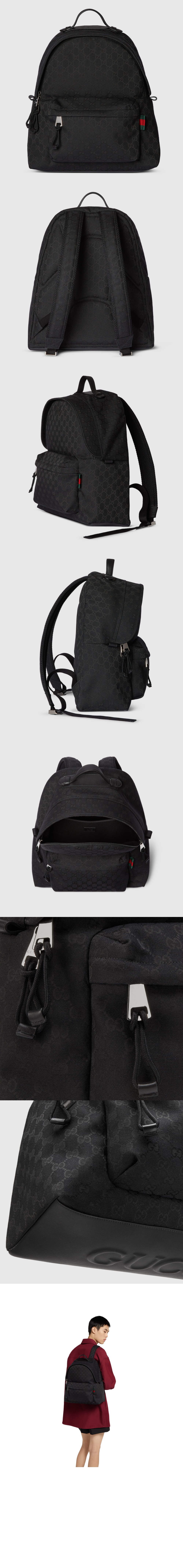 웹 디테일의 미디엄 GG 백팩 824624 > Backpack - 백팩