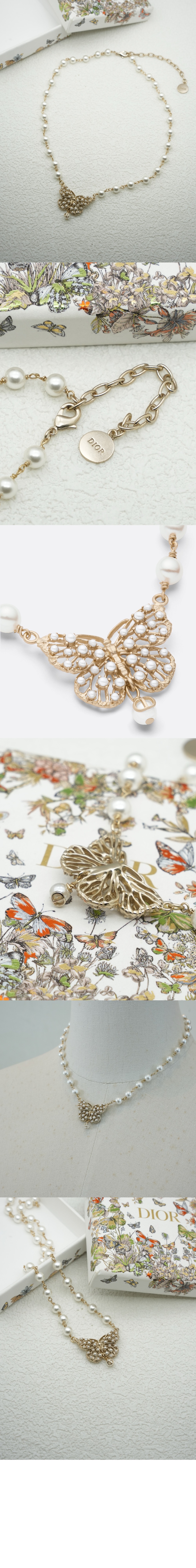 Toile de Jouy Papillon  목걸이 N3272 > 디올