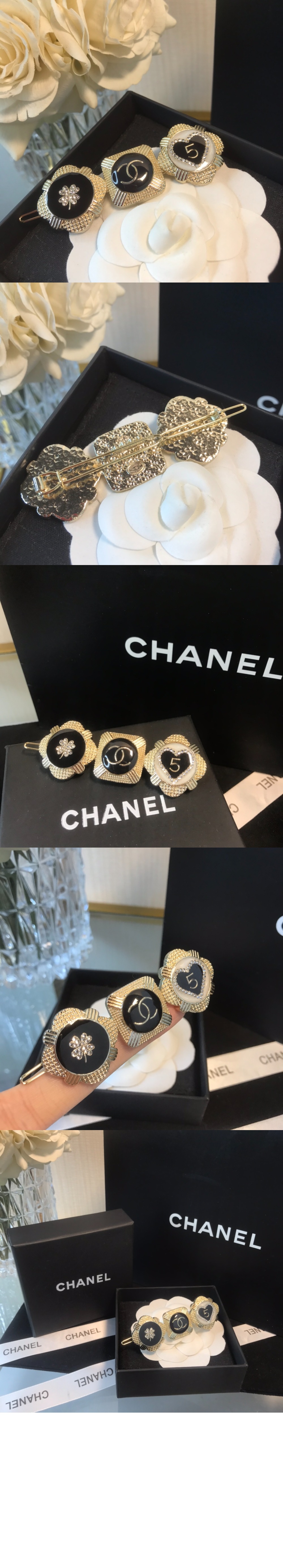 심볼릭 헤어핀 블랙 샴페인골드 AB6696 > Etc - 기타제품