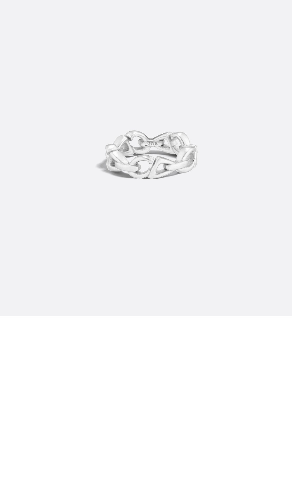 CD30 체인 링크 반지 R3470 > 디올