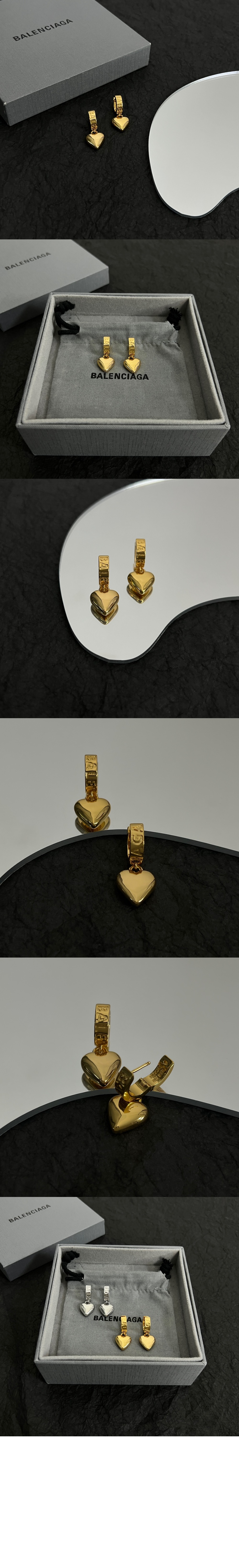 샤프 하트 귀걸이  766336 > Etc - 기타제품