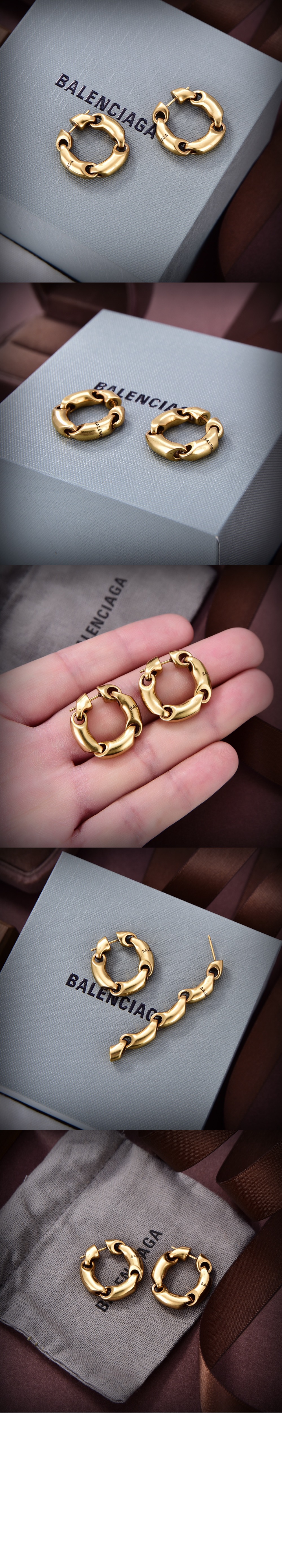 인그레이빙 로고 후프 귀걸이 741590 > Etc - 기타제품