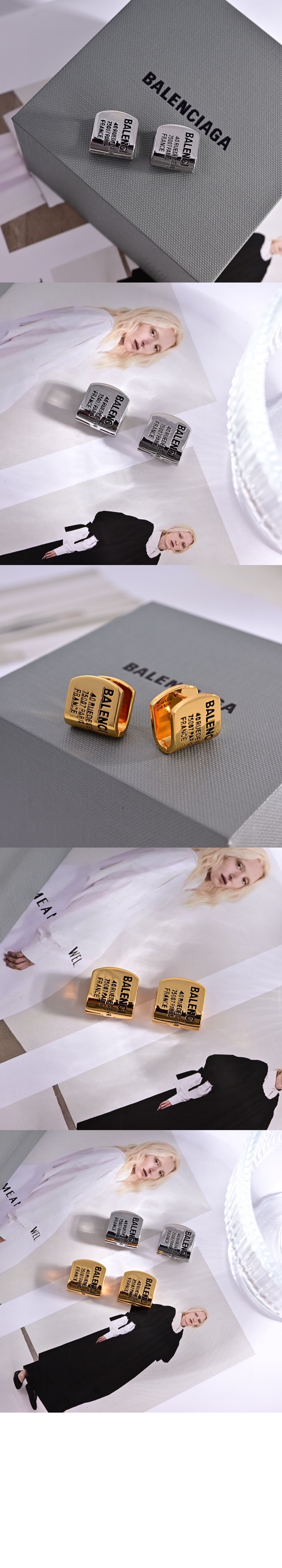 태그 스터드 귀걸이 792892 > Etc - 기타제품