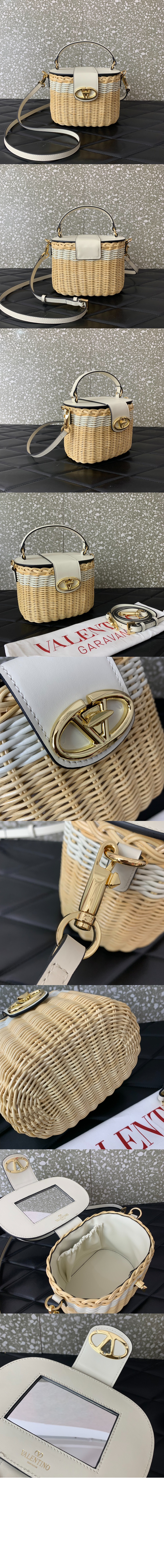 SIGNATURE 고리 버들 세공 케이스백 > VLogo Signature - 브이로고 시그니처