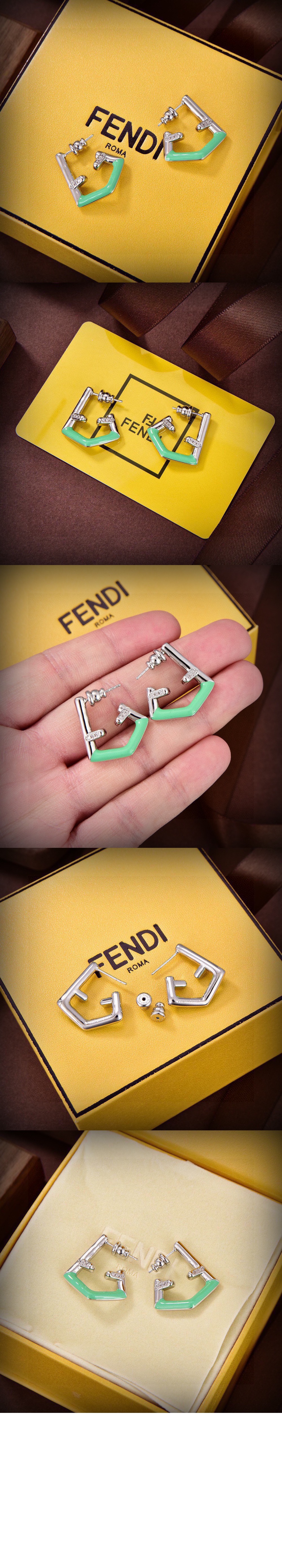 이어링  8AH953 > 펜디