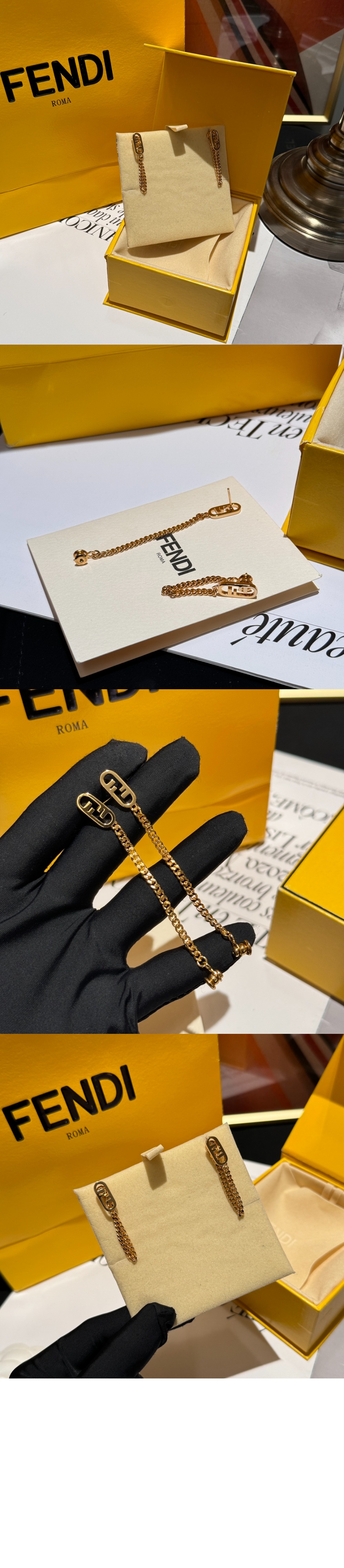 O’Lock 이어링 8AK569 > 펜디