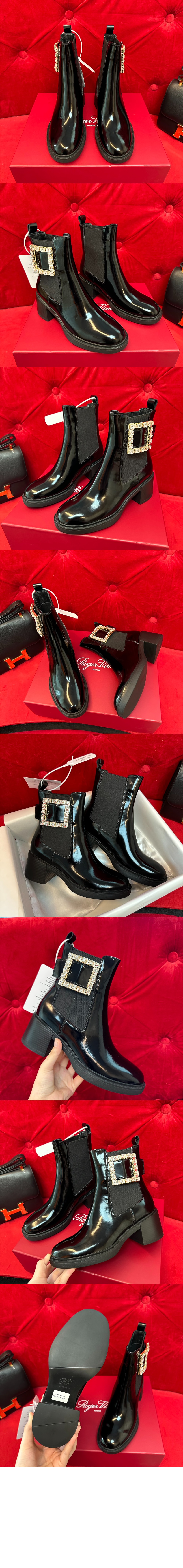 비브 레인저스 스트라스 버클 첼시 앵클 부츠 5983 > Viv Rangers - 비브 레인저스