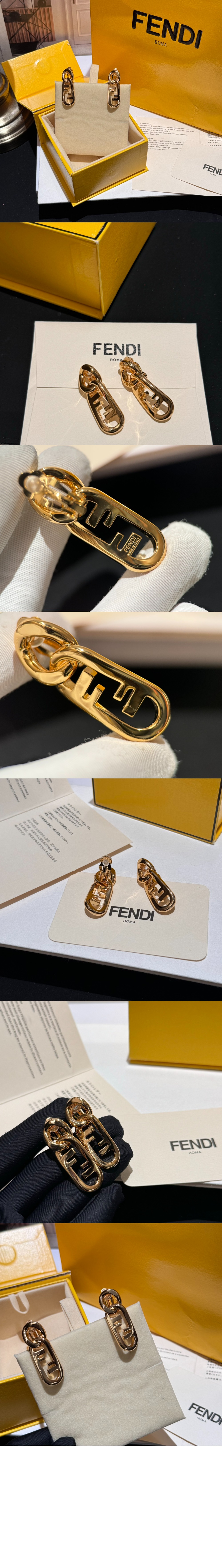 O’Lock 이어링 8AK412 > 펜디