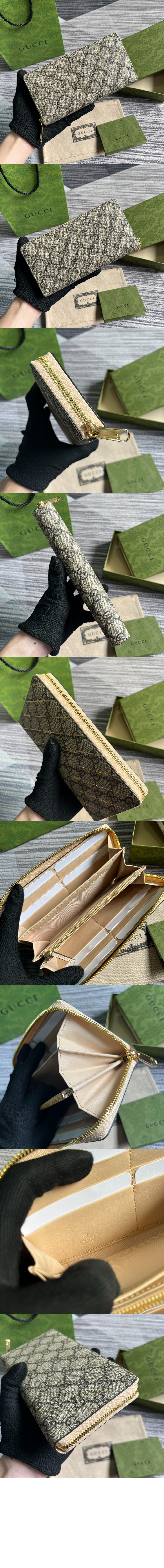 지갑 카드홀더 774331 > GG Zipper Walle - GG 지퍼월렛