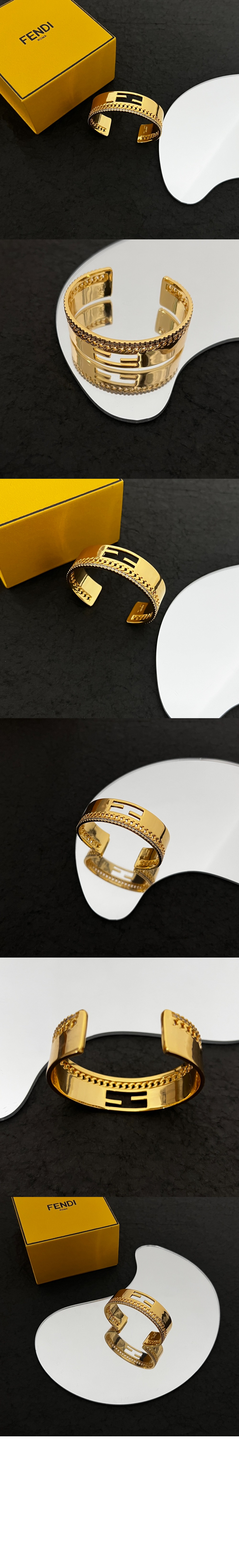 BAGUETTE 브레이슬릿  8AH386 > 펜디