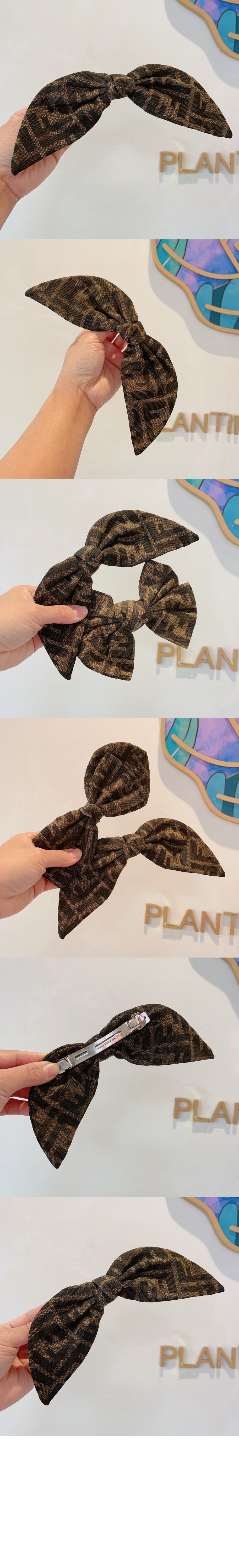 FF 헤어 클립 FXT287 > 펜디