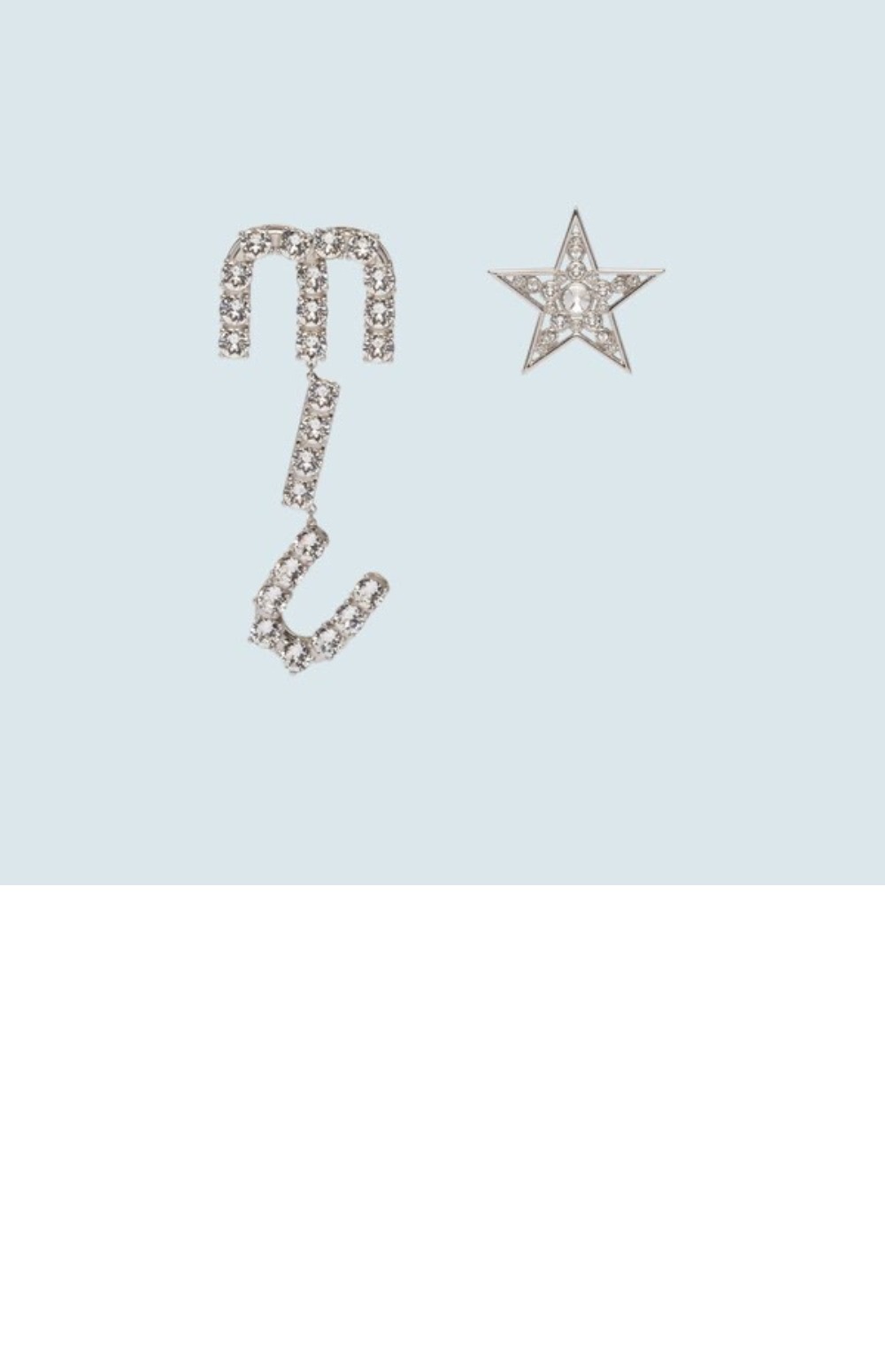 비대칭  이어링 5JO660 > 미우미우