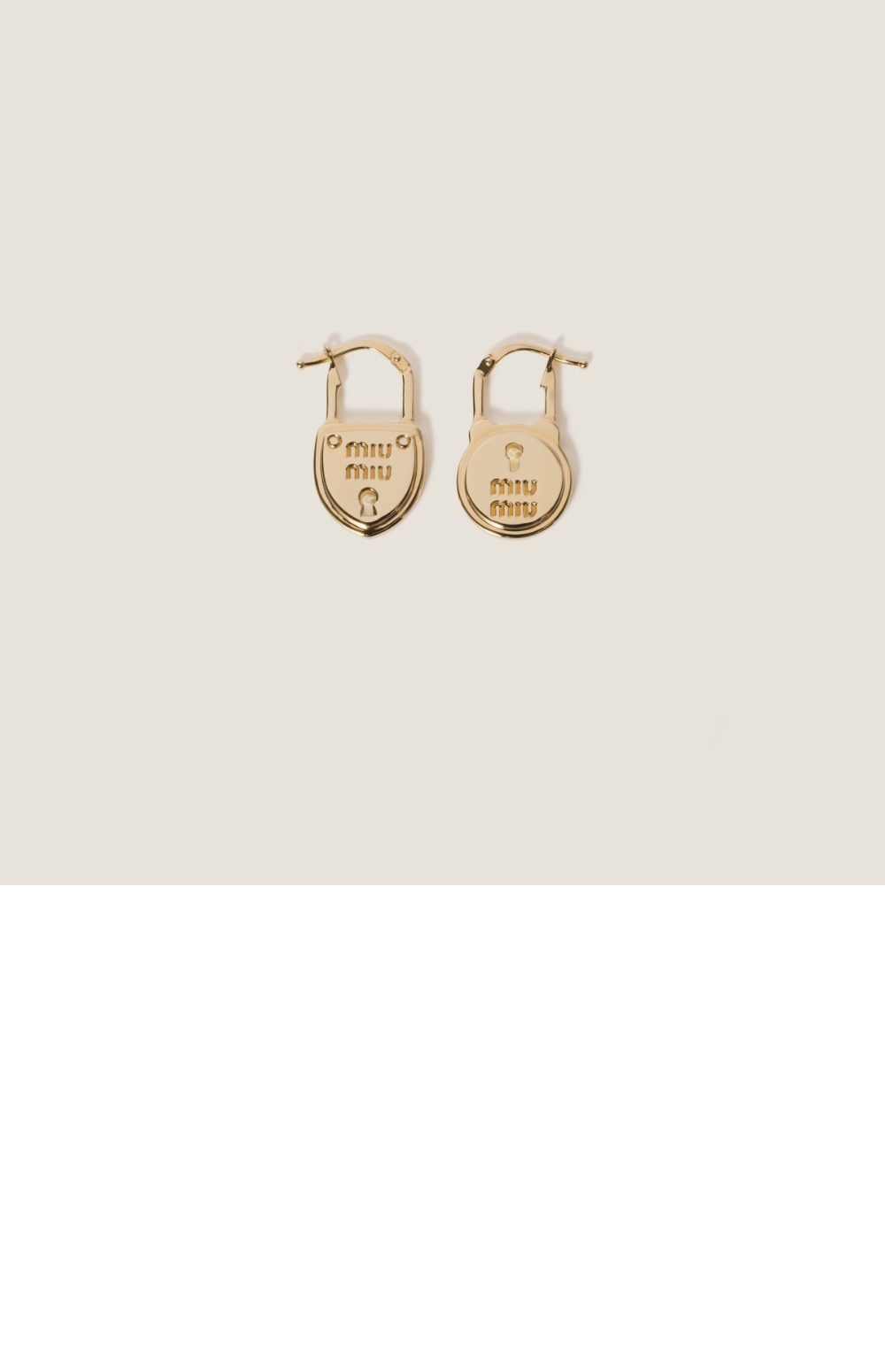 메탈 이어링 5IO215 > 미우미우