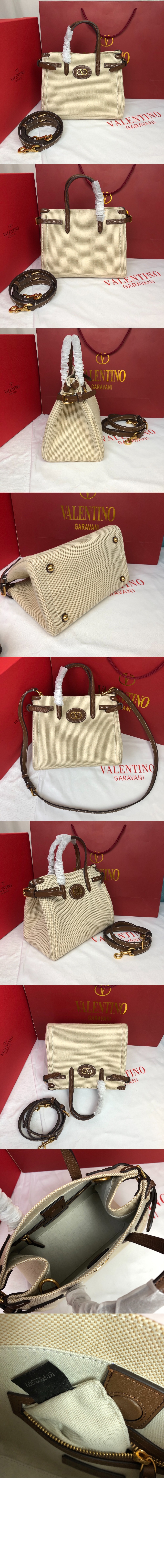 가라바니 앙티브 카룽 디테일 캔버스 스몰 쇼퍼백 > Antibes - 앙티브