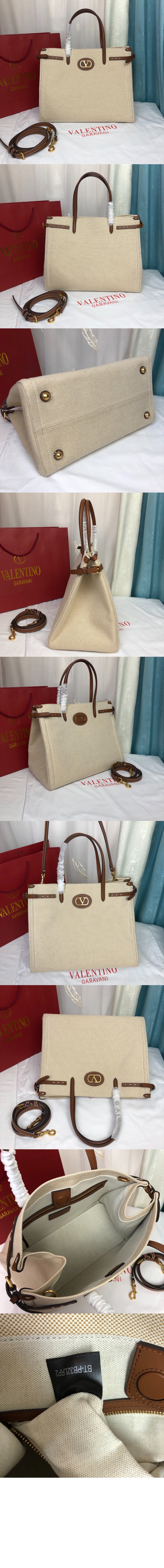 가라바니 앙티브 미디엄 캔버스 쇼퍼백 > Antibes - 앙티브