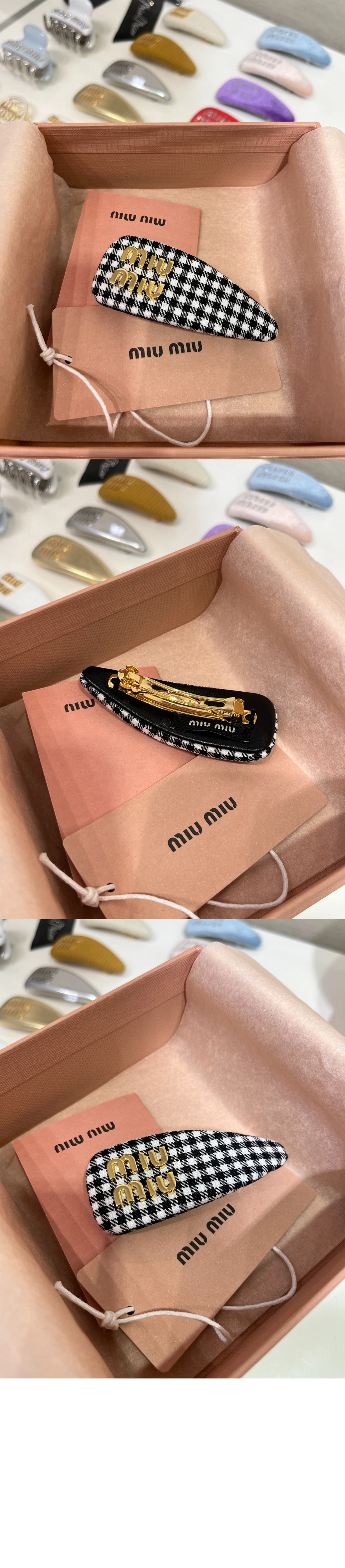 헤어 클립  5IF092 > 미우미우