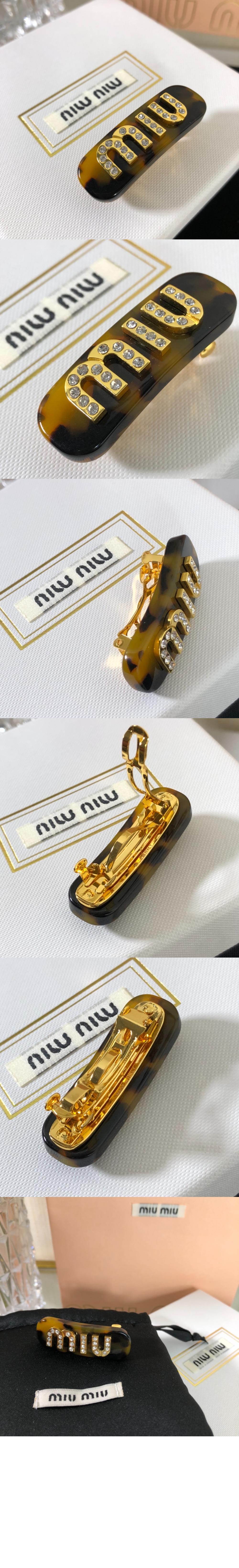 헤어 클립 5JF091 > 미우미우