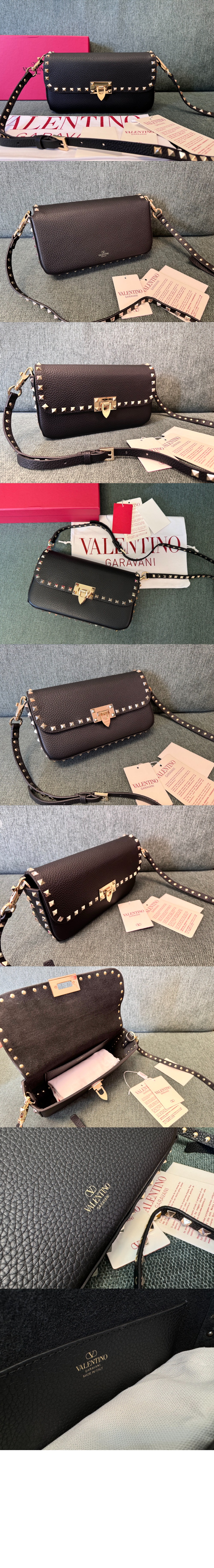 가라바니 락스터드 그레이니 카프스킨 숄더백 > Rockstud - 락스터드