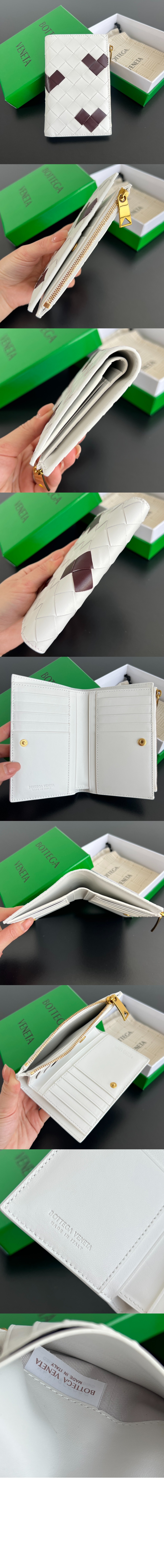 미디움 인트레치아토 양면 지갑 749940 > Intrecciato Card Case - 인트레치아토 카드지갑