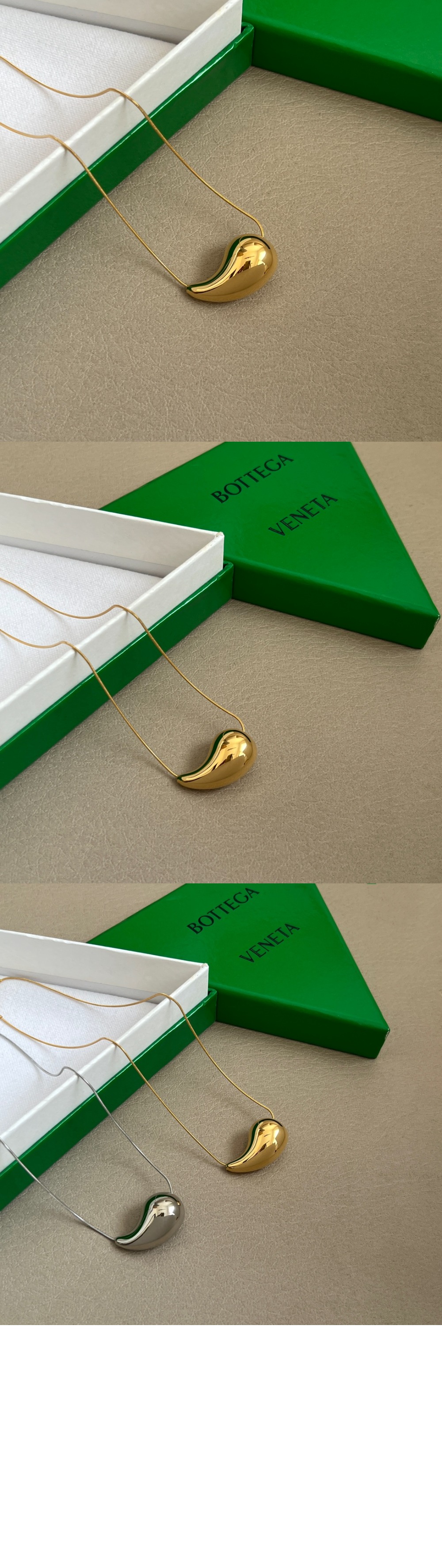 드롭 펜던트 네크리스 731880 > 보테가베네타