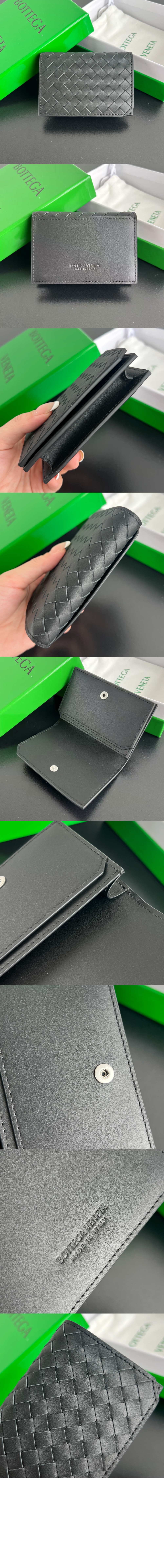 인트레치아토 피콜로 명함 케이스 805825 > Intrecciato Card Case - 인트레치아토 카드지갑