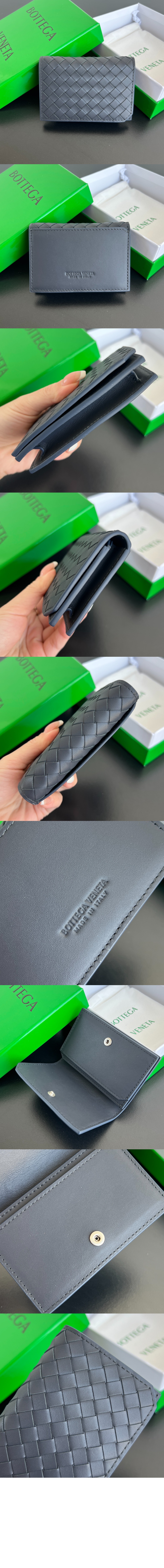 인트레치아토 피콜로 명함 케이스 805825 > Intrecciato Card Case - 인트레치아토 카드지갑