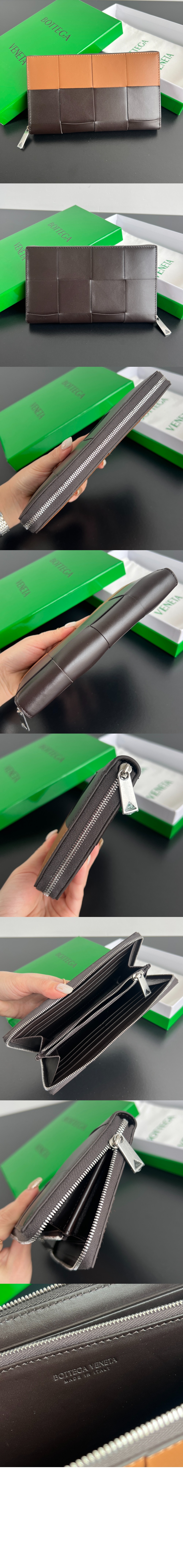 카세트 지퍼-어라운드 지갑 748054 > Cassette - 카세트