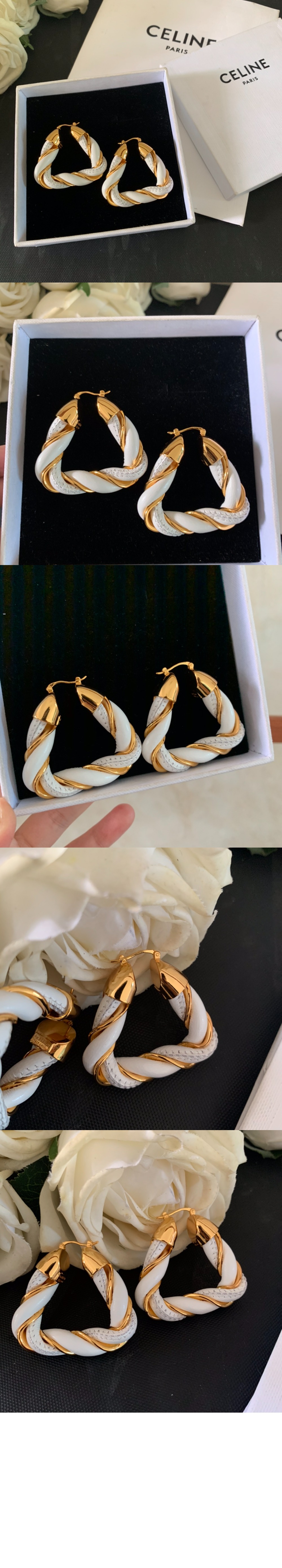 레더 후프  이어링  657438 > 보테가베네타