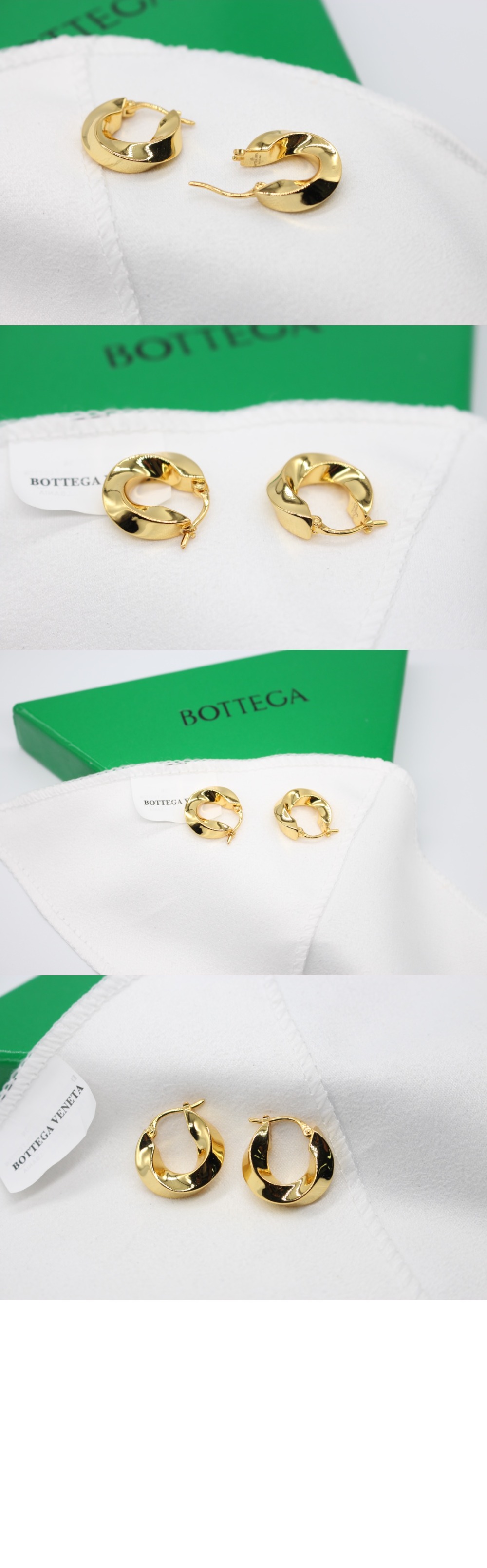 Twist Hoop 이어링  775170 > 보테가베네타