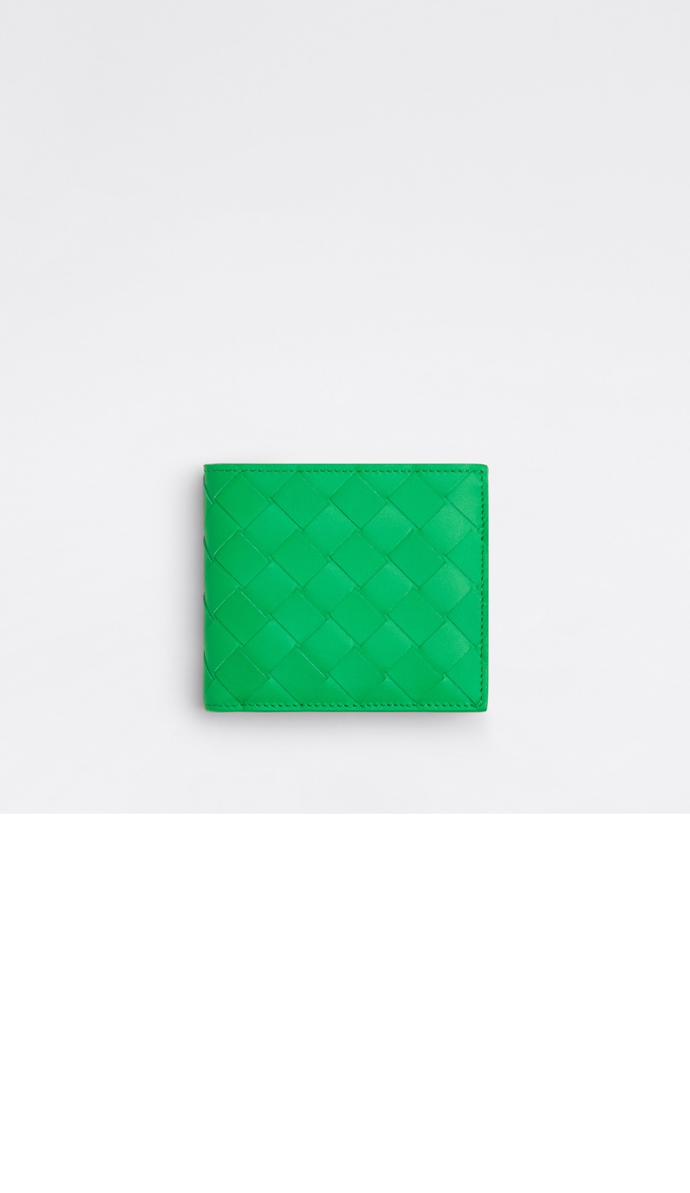 동전 지갑을 갖춘 인트레치아토 폴더형 지갑 605722 > Intrecciato Card Case - 인트레치아토 카드지갑