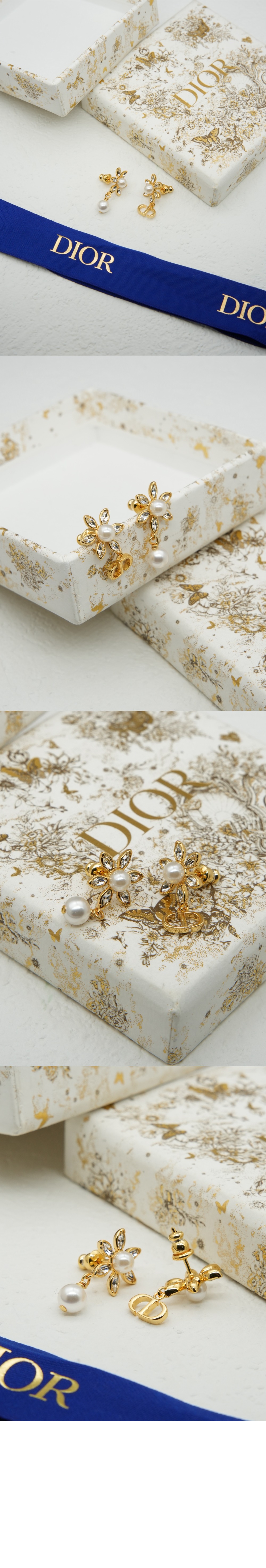 Bloom in Dior 귀걸이 E4086 > 디올