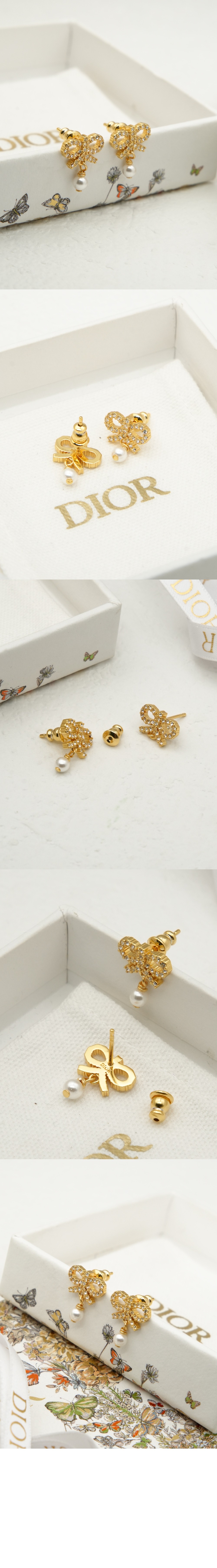 Le Nœud de Dior 귀걸이 E4050 > 디올