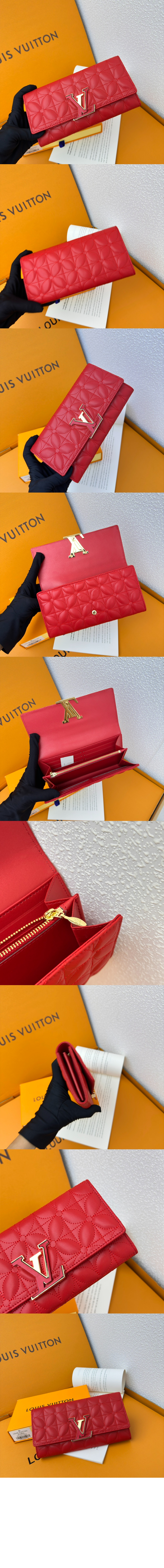 롱 누빔 스몰 양가죽 지갑 M68590 > Etc - 기타제품