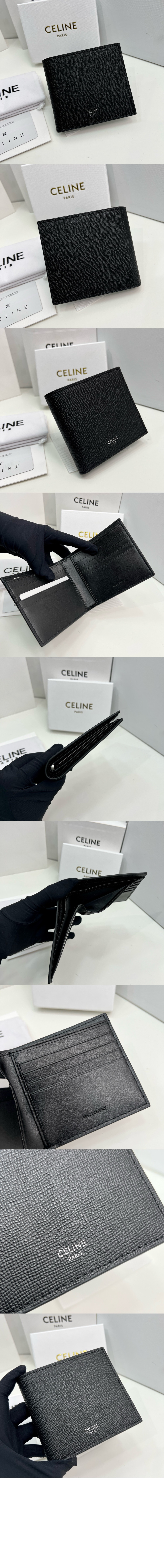 2단 지갑 그레인 카프스킨 10B653 > Bifold - 바이폴드