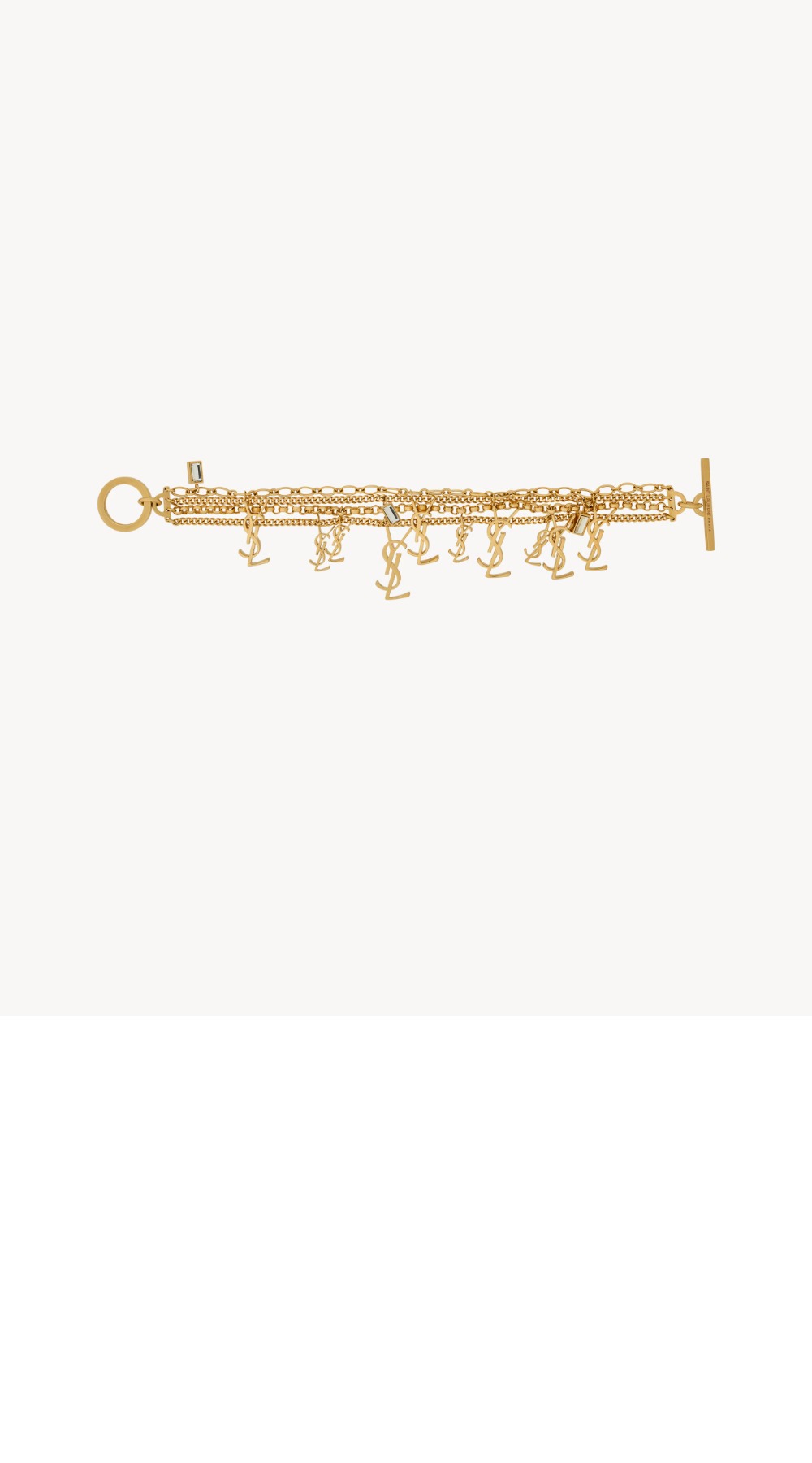 멀티 체인 브레이슬릿 746617 > 생로랑