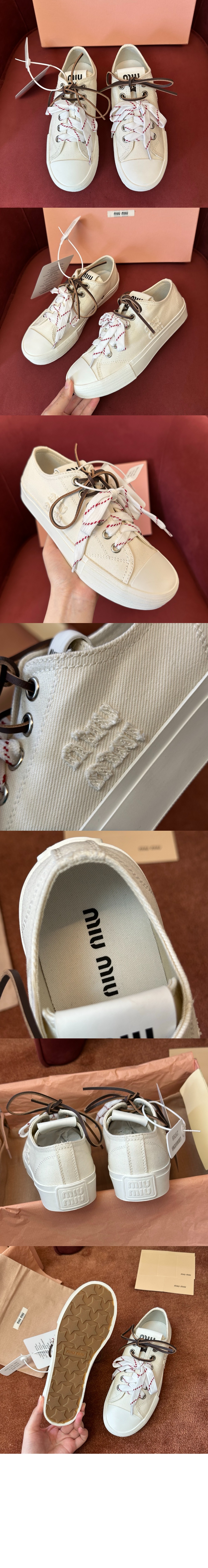 워싱 데님 스니커즈 5E384E > Sneakers - 스니커즈