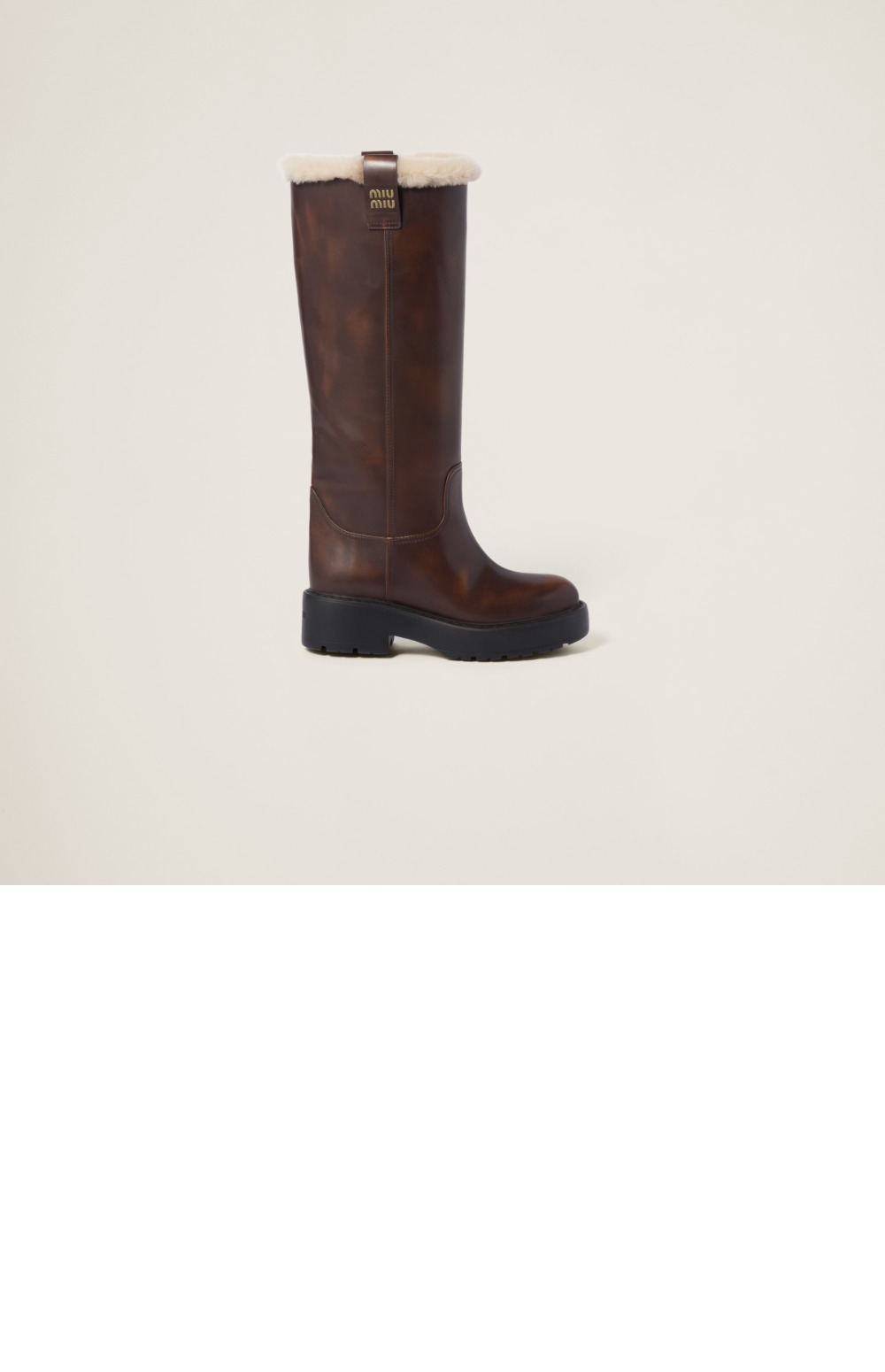 퓌메 가죽 부츠 5W971D > Boots - 부츠