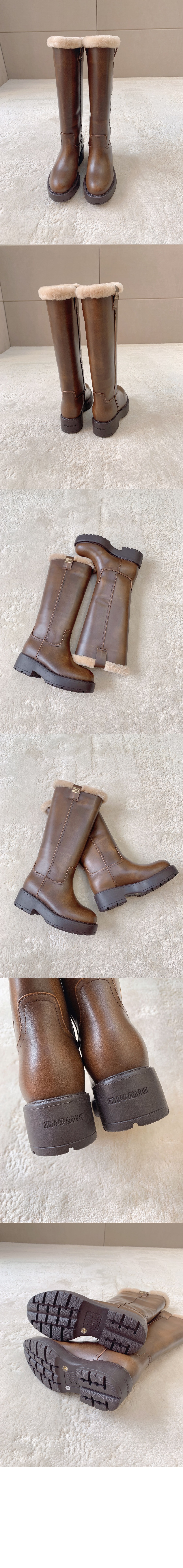 퓌메 가죽 부츠 5W971D > Boots - 부츠