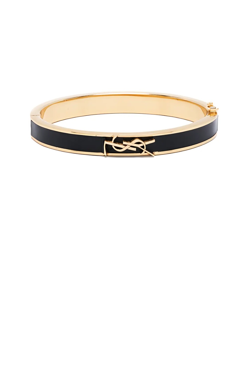 파이톤 및 메탈 소재의 cassandre 브레이슬릿 711615 > 생로랑