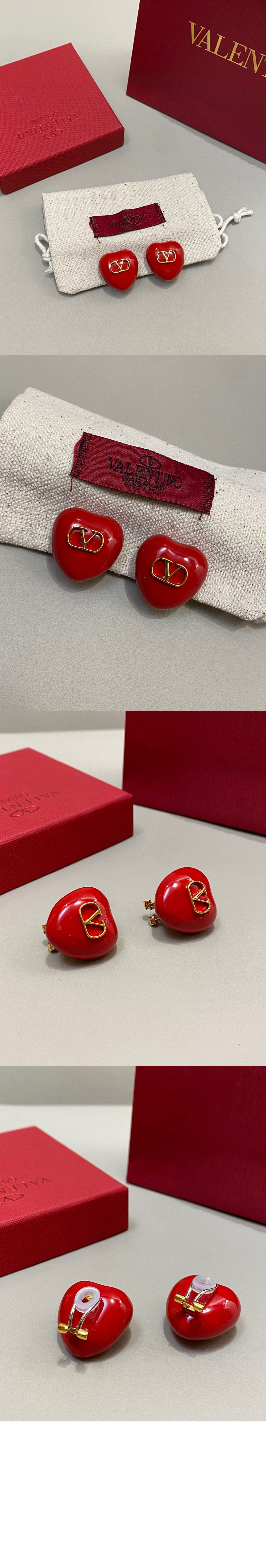 에나멜 이어링 > 발렌티노