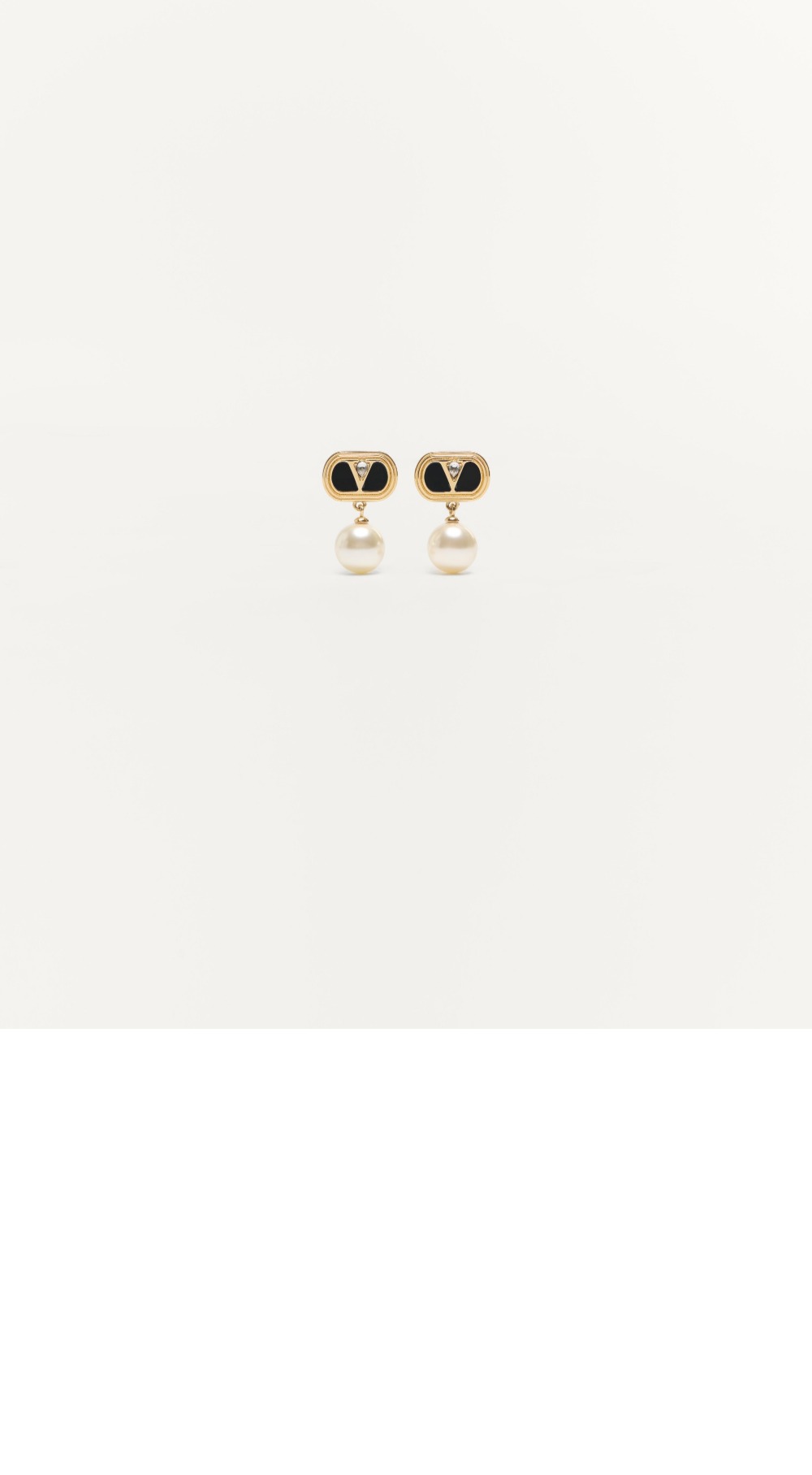 진주 오발렛 이어링 > 발렌티노