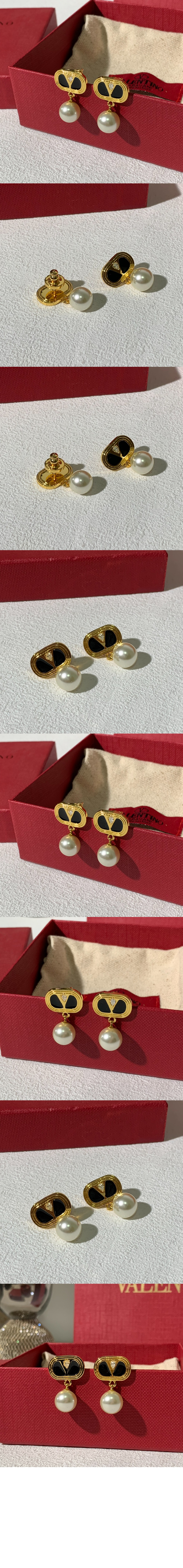 진주 오발렛 이어링 > 발렌티노