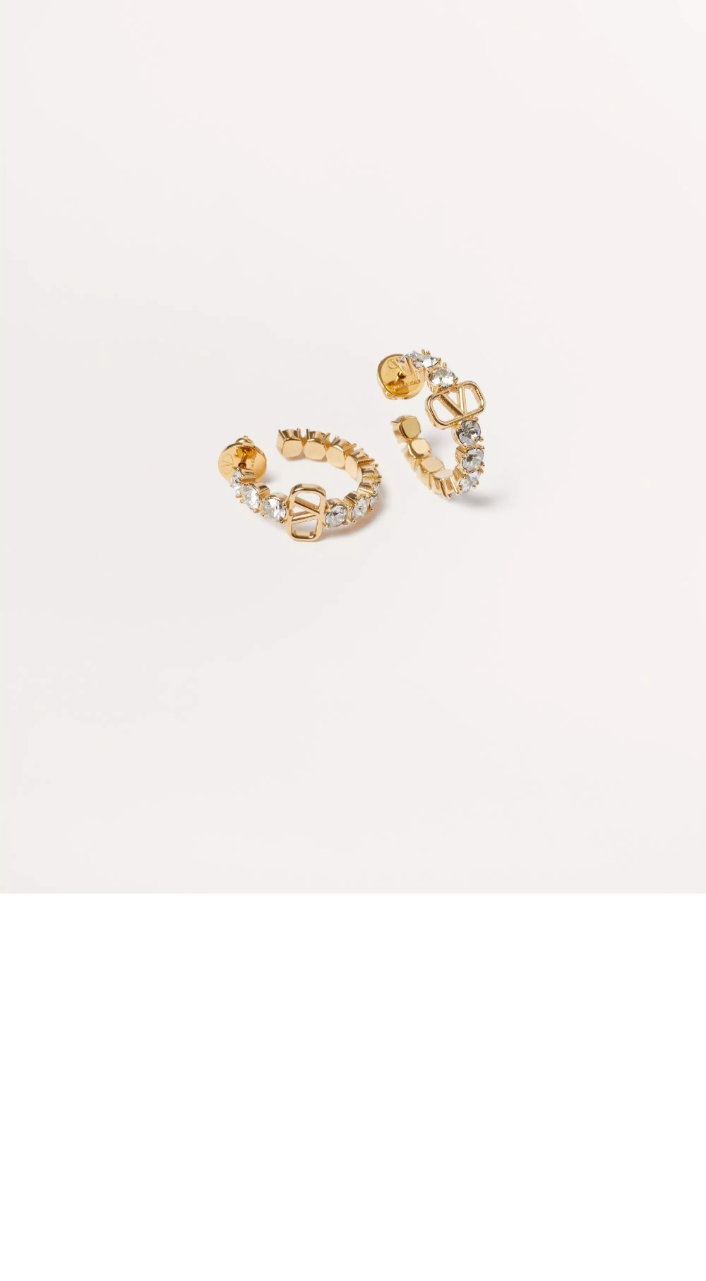 크리스털 이어링 > 발렌티노