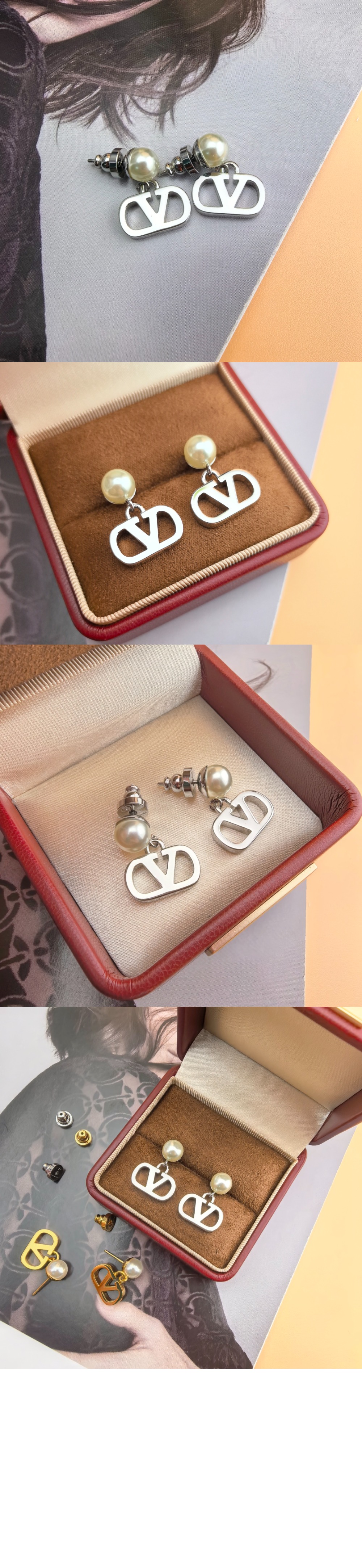 진주 이어링 > 발렌티노