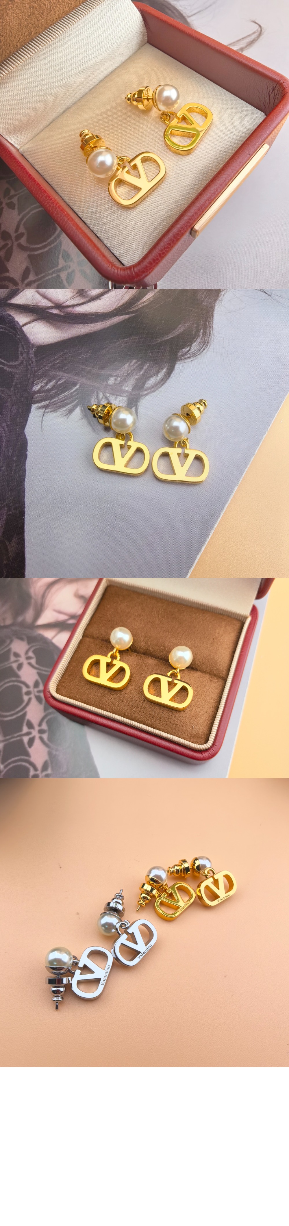 진주 이어링 > 발렌티노