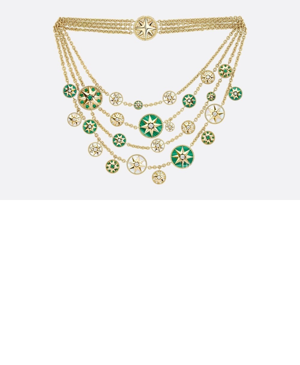 Rose des Vents 플래스트런 목걸이 JRDV9 > 디올