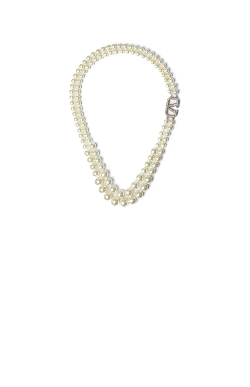 더블 진주 네크리스 > 발렌티노